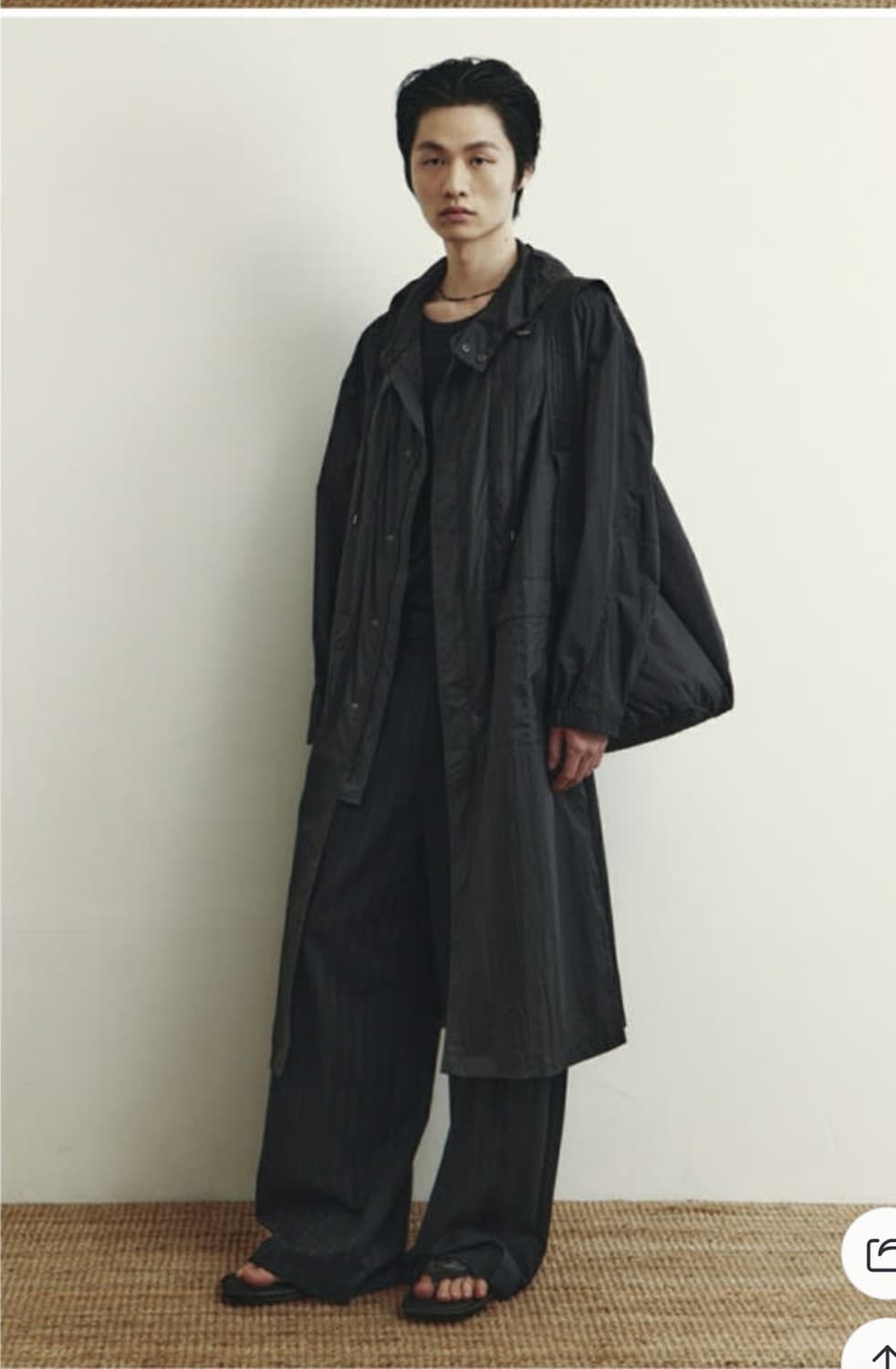 새상품Youth유스 ConvertibleWindbreaker Coat M 상품이미지2