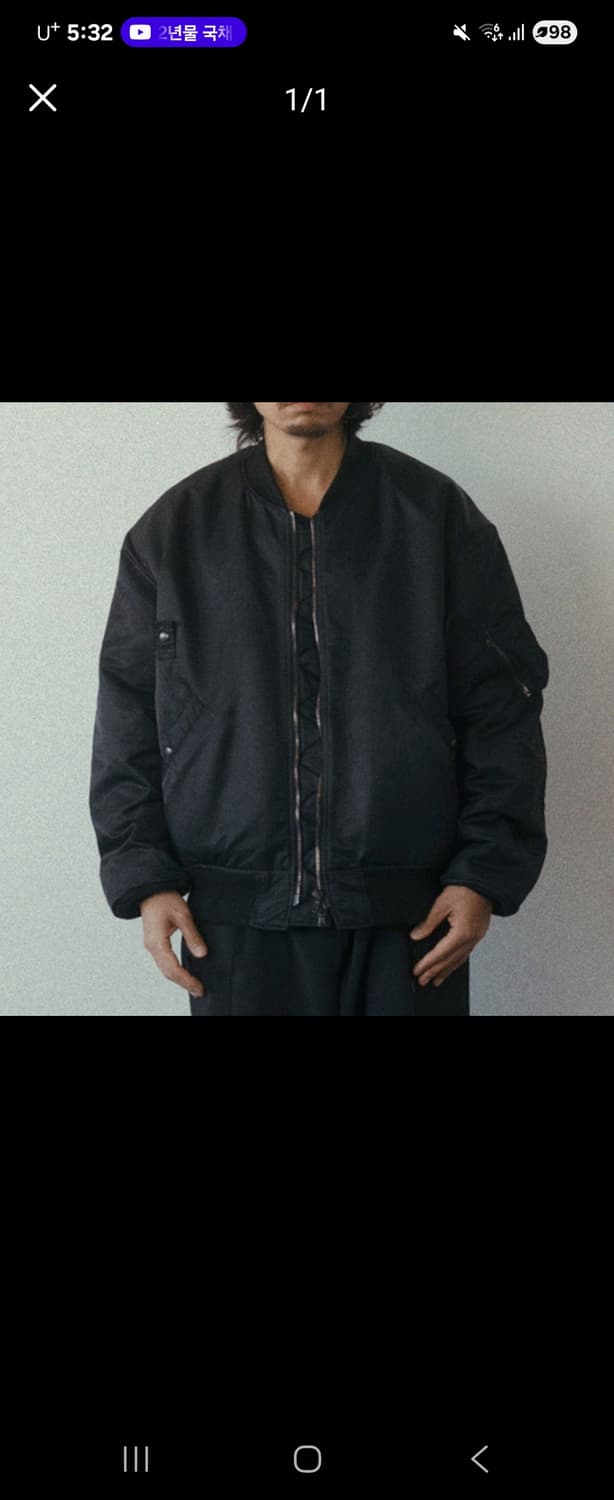 [XL] 느린양반 스펙테이터 MA-1 새상품 상품이미지3