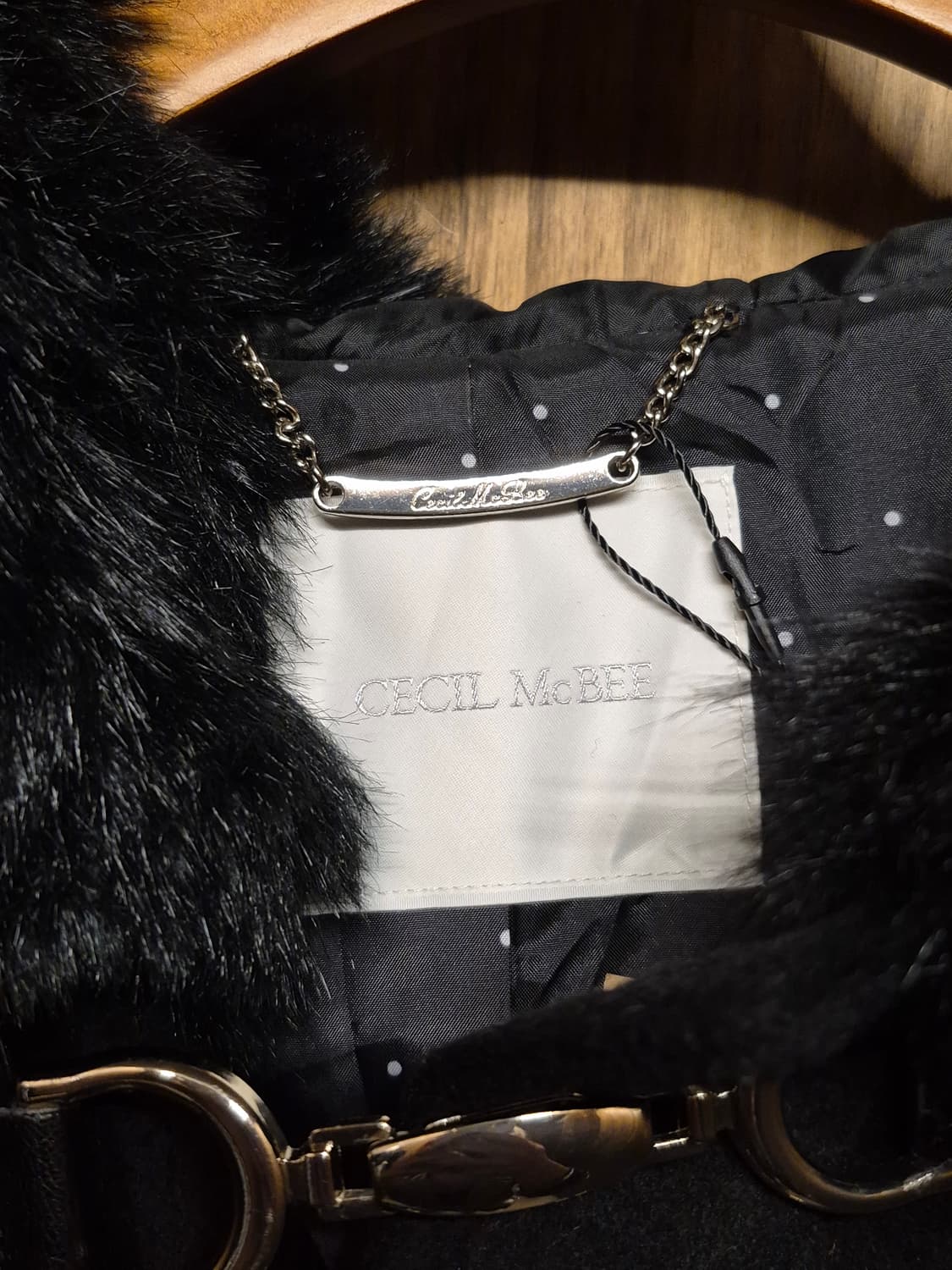 CECIL McBee fur short coat 상품이미지6