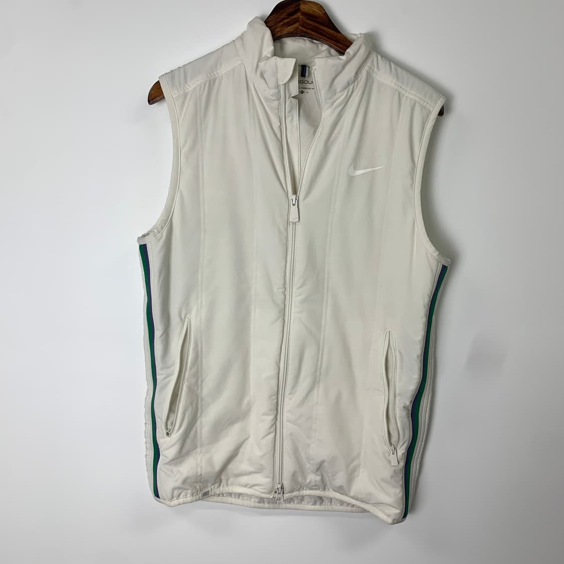 나이키 투웨이 화이트 경량 조끼패딩 상품이미지2