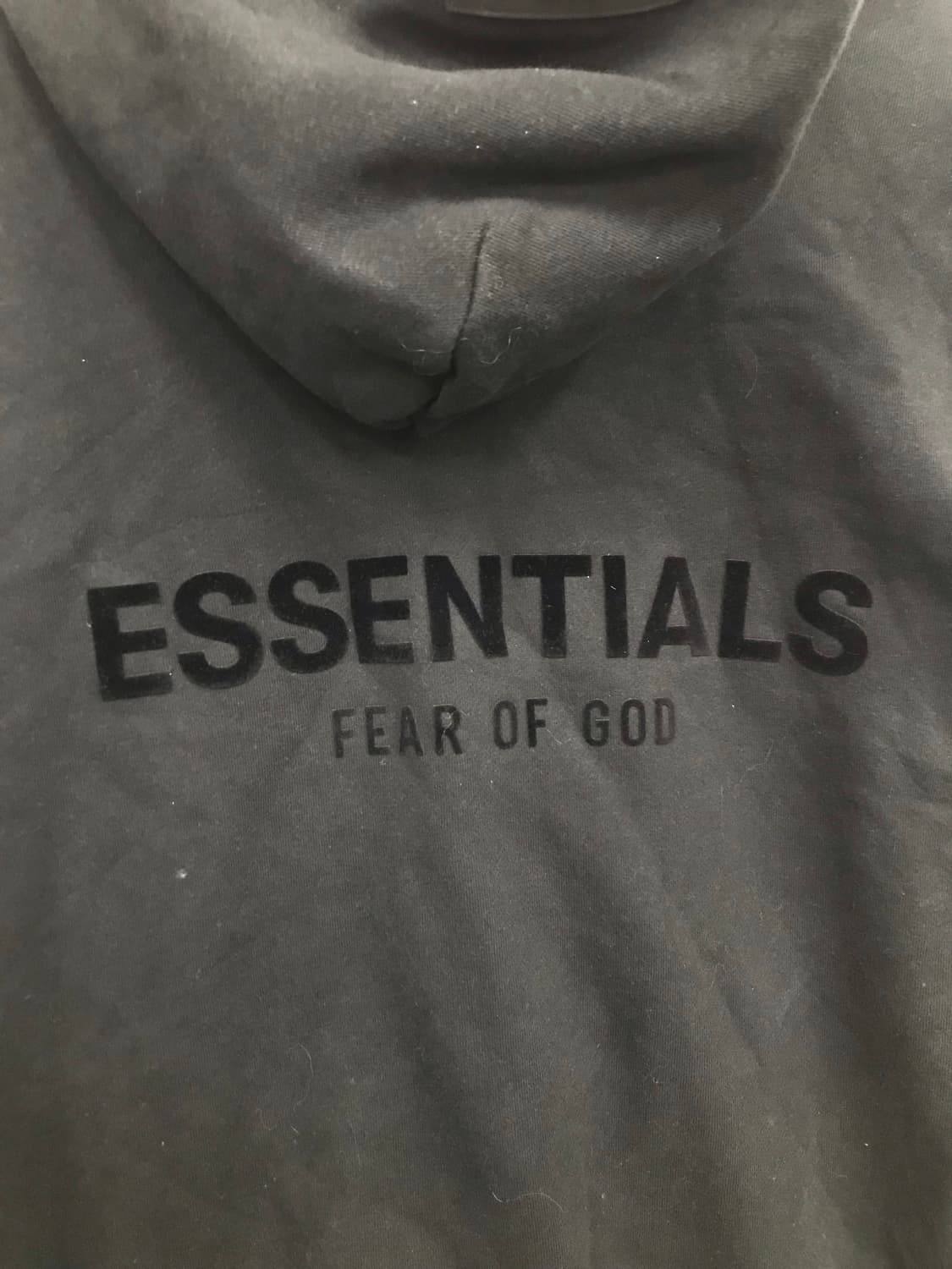 Essentials 백프린팅 후드 상품이미지3