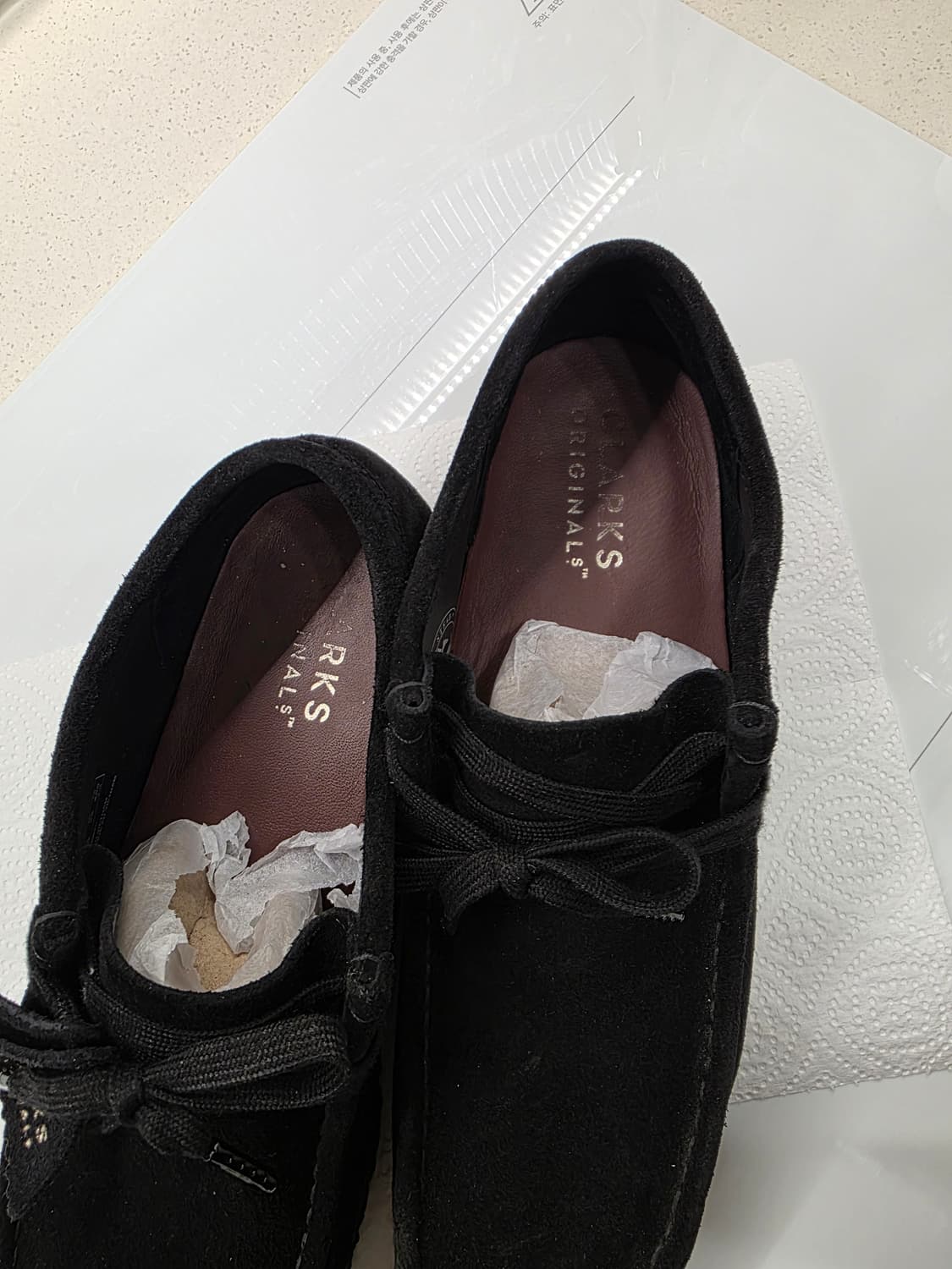 클락스 블랙 스웨이드 265 상품이미지2