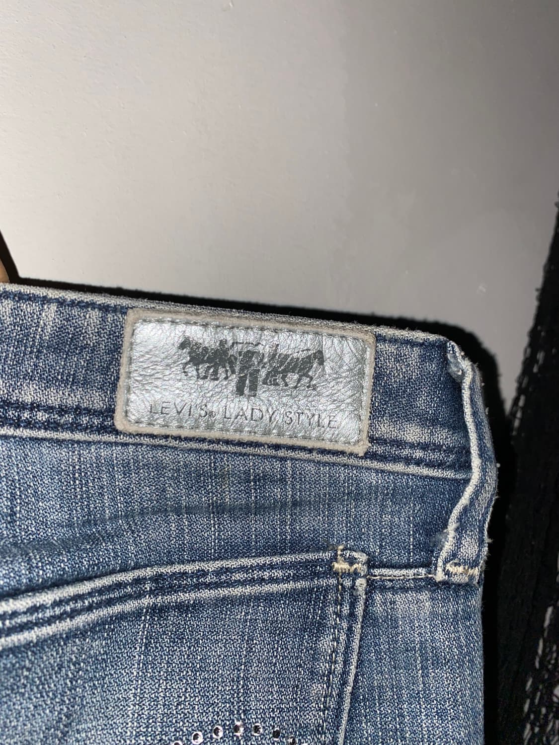 ꒰ঌ 리바이스 y2k 큐빅 부츠컷 팬츠 ໒꒱ 상품이미지5