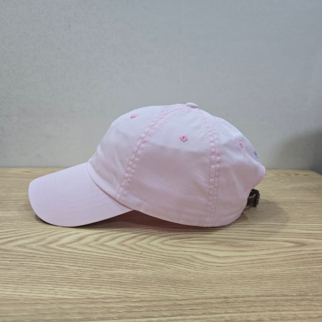 OS 폴로랄프로렌 구형 가죽끈 볼캡 핑크 상품이미지2
