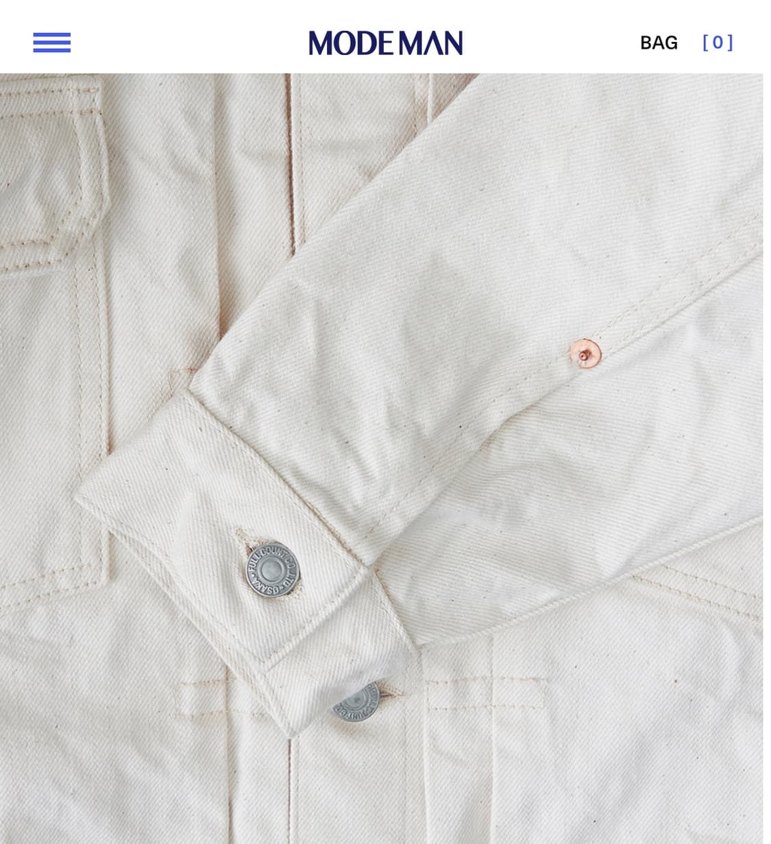 풀카운트 2세대 에크루 청자켓 (2102EC) 상품이미지6