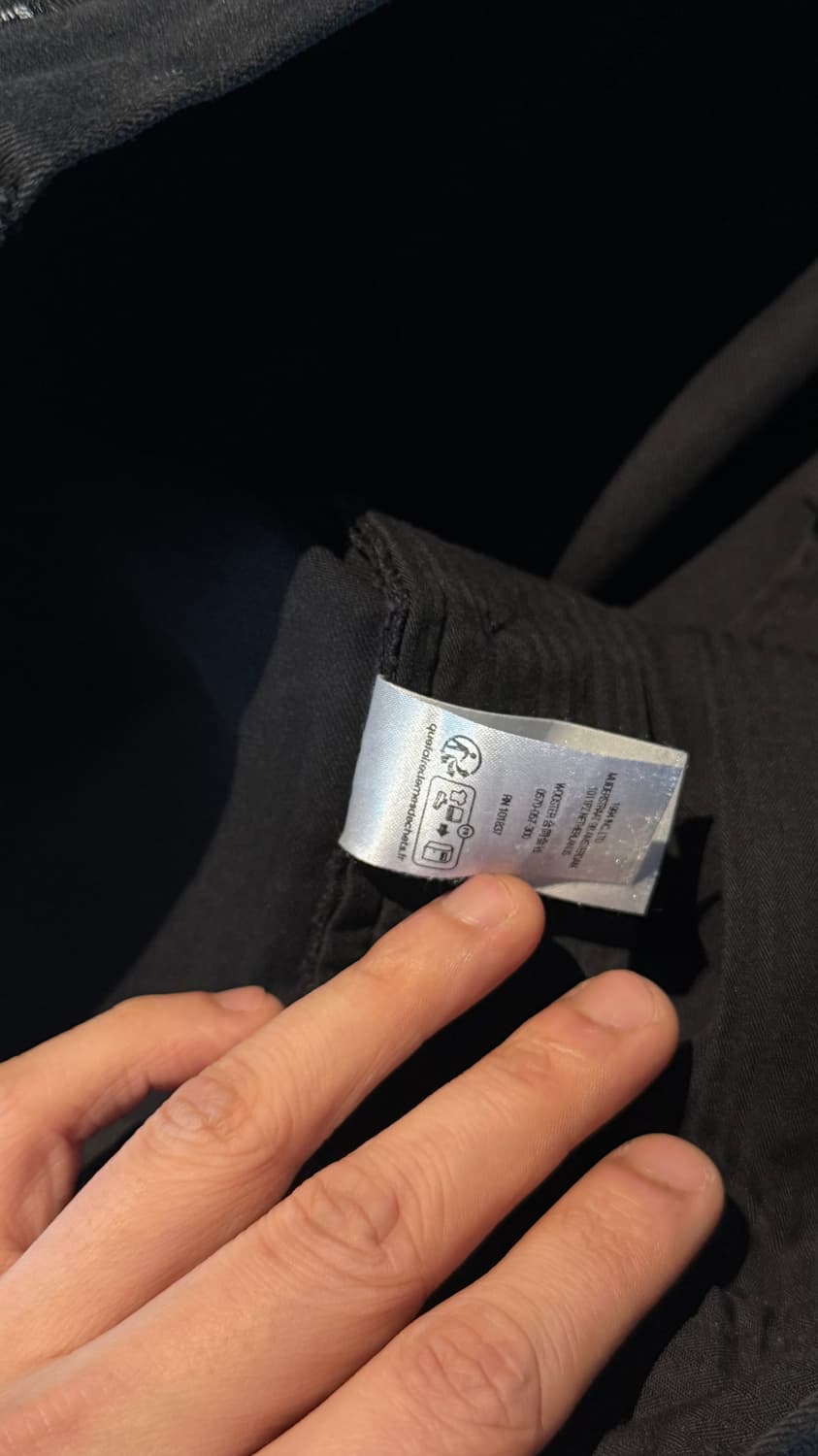 슈프림 디스트럭션 치노 블랙 34사이즈 상품이미지6