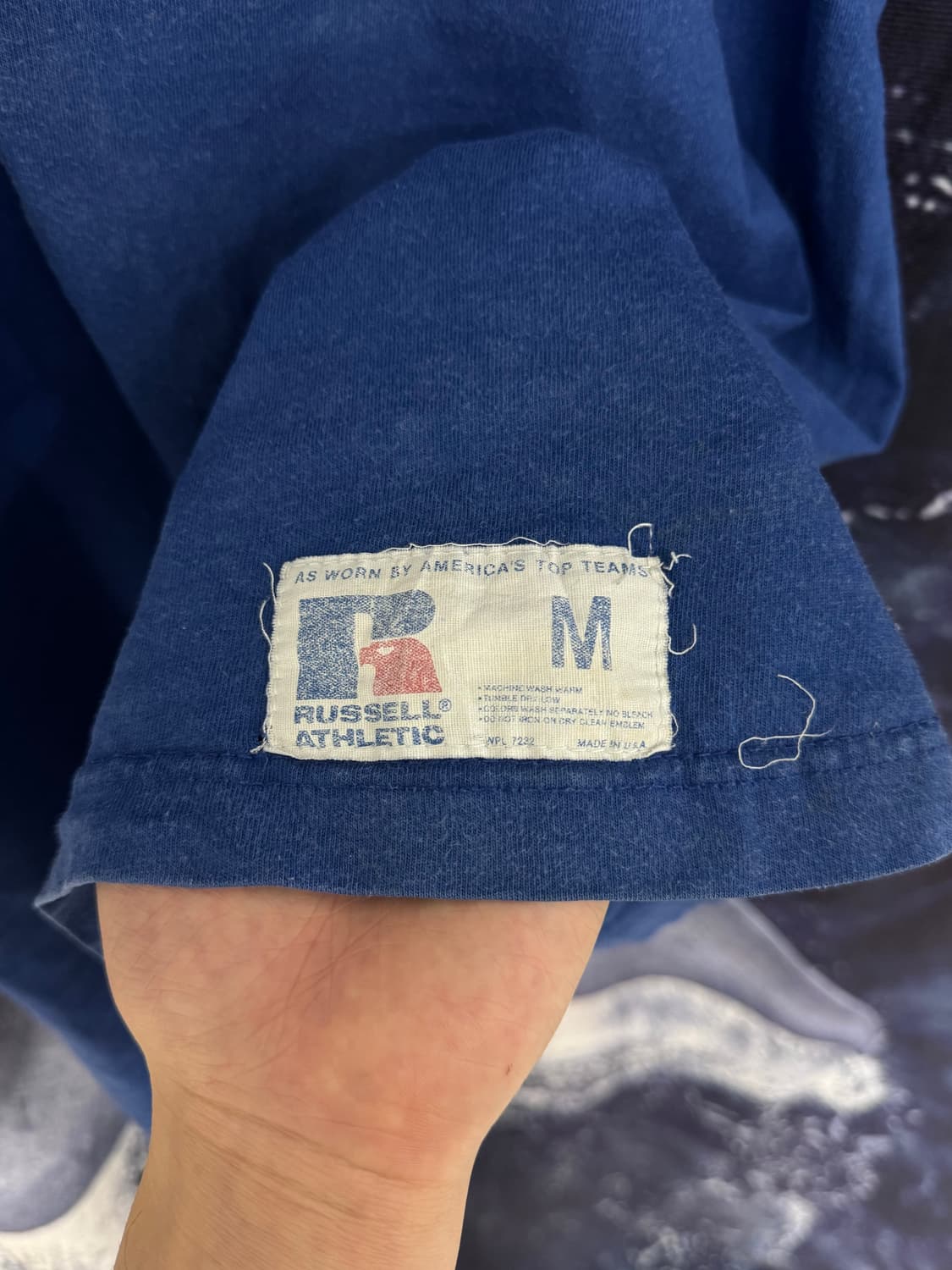 90s 러셀 럭비 링거티 M 상품이미지2