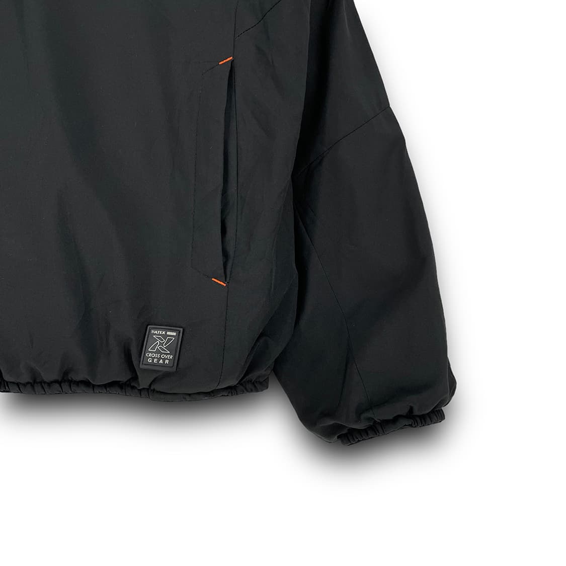 툴텍스 사이드 로고  하프집업 웜업 상품이미지4