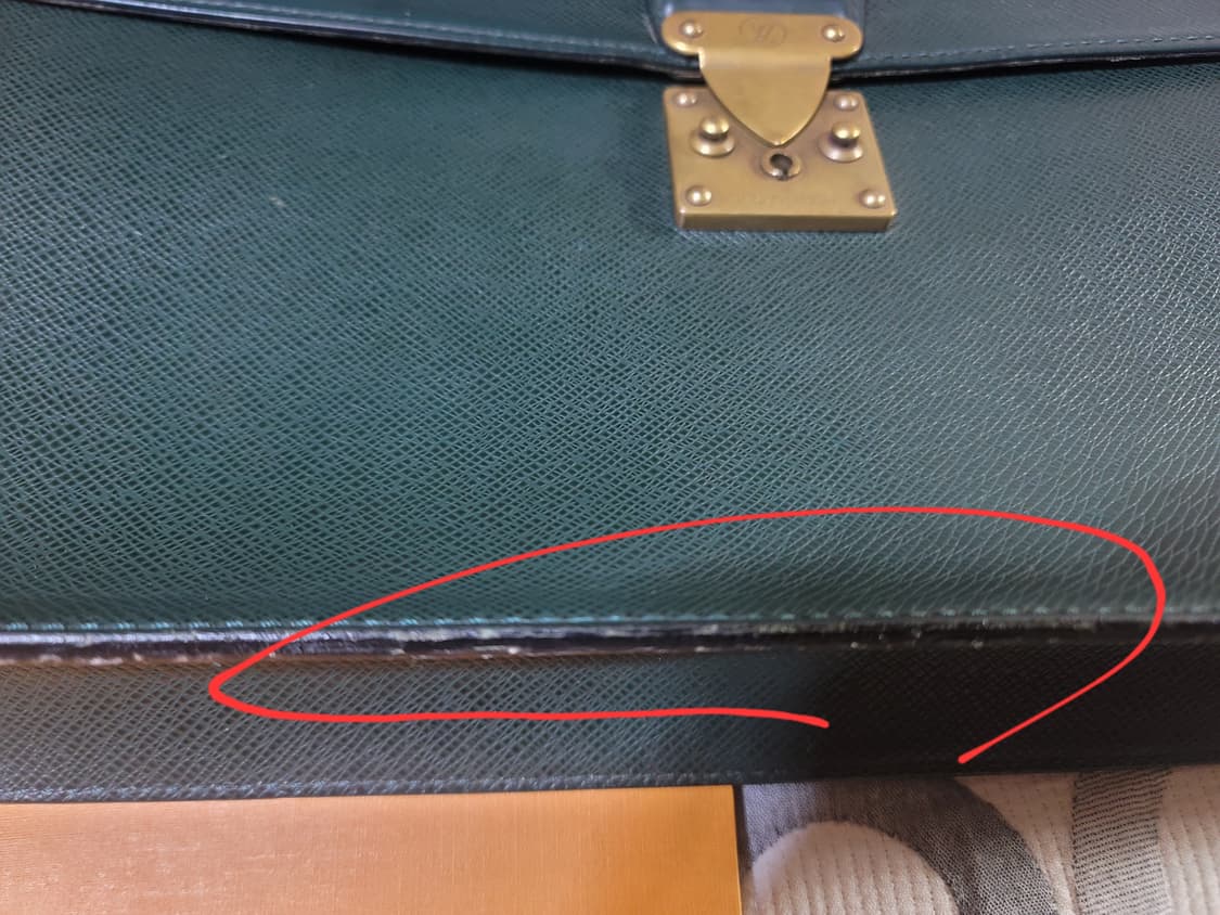 루이비통 정품 가죽 서류 가방 남성용 브리프케이스 상품이미지3