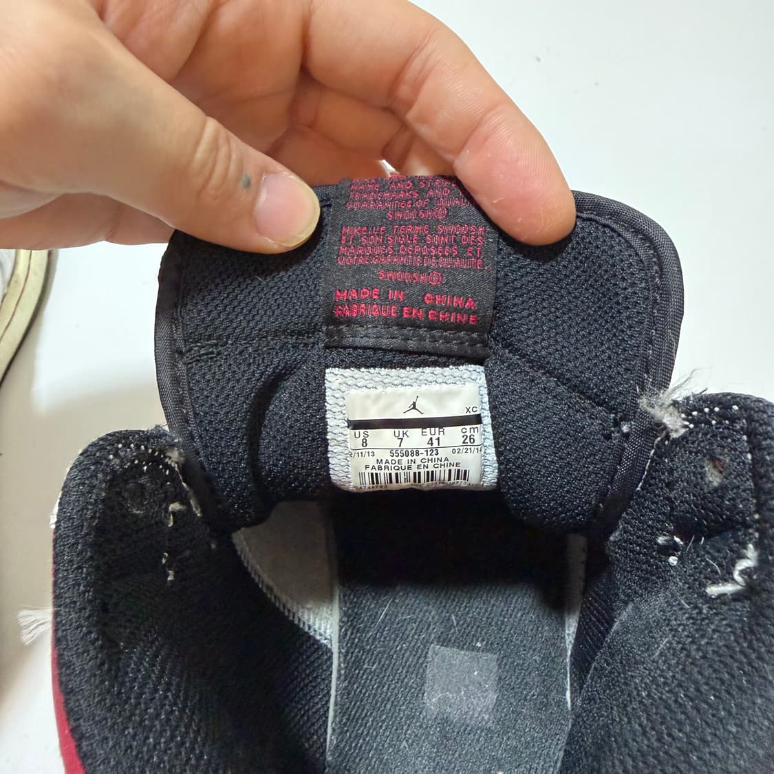 나이키 에어 조던 1 카마인 하이 260mm 상품이미지8