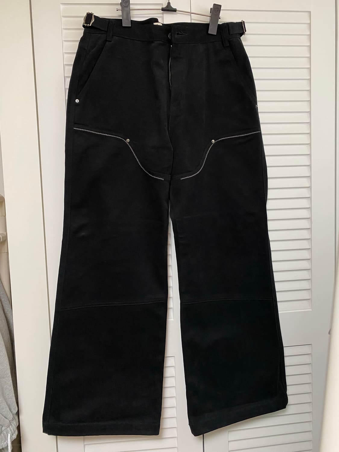 카락터 웨스턴 부츠컷 워크팬츠 01사이즈 상품이미지4