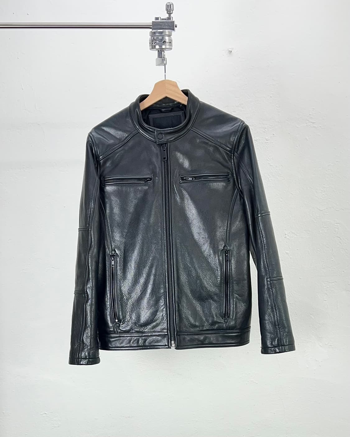 윌슨 레더 블랙 신슐레이트 제뉴윈 멀티 라이더 자켓 상품이미지1