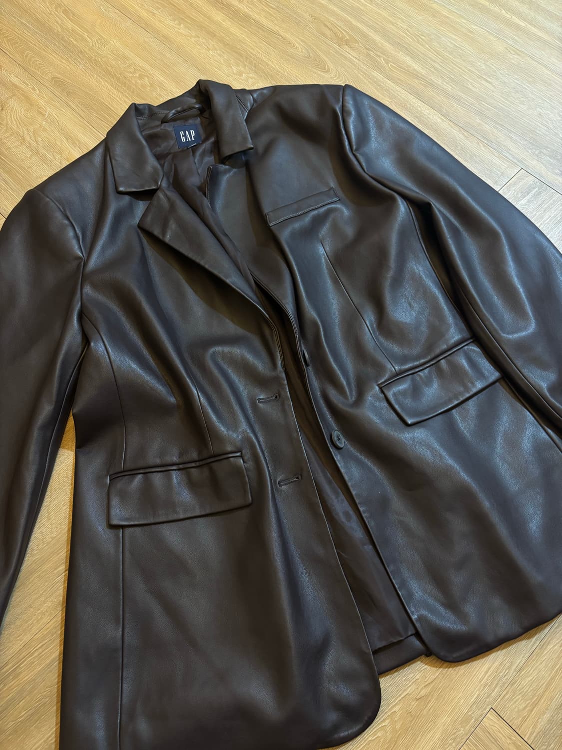 Gap 레더 블레이저  상품이미지1