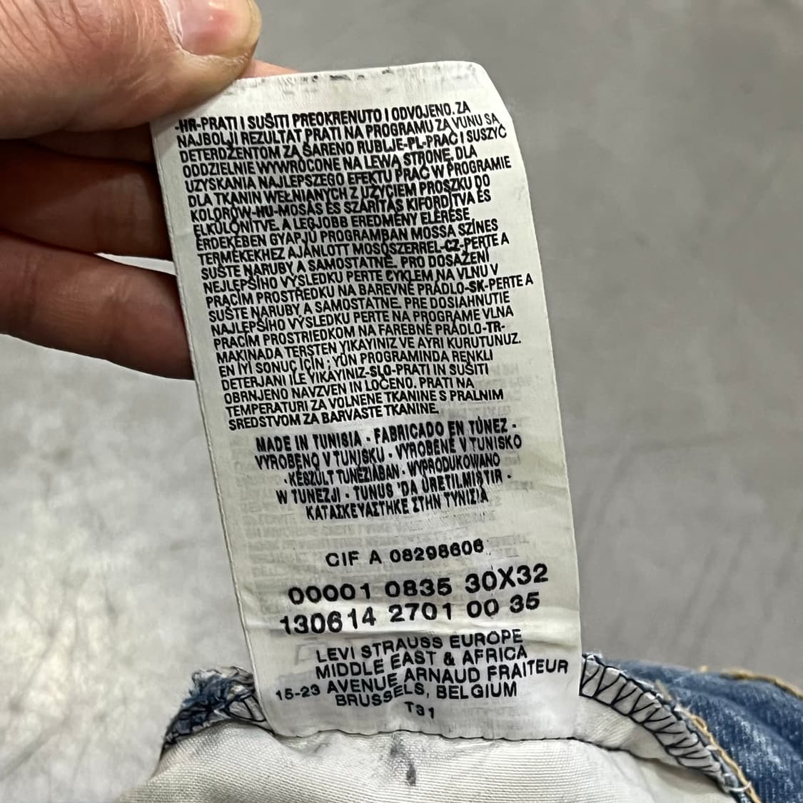  리바이스 엔지니어드진 데님 팬츠 y14571 상품이미지9