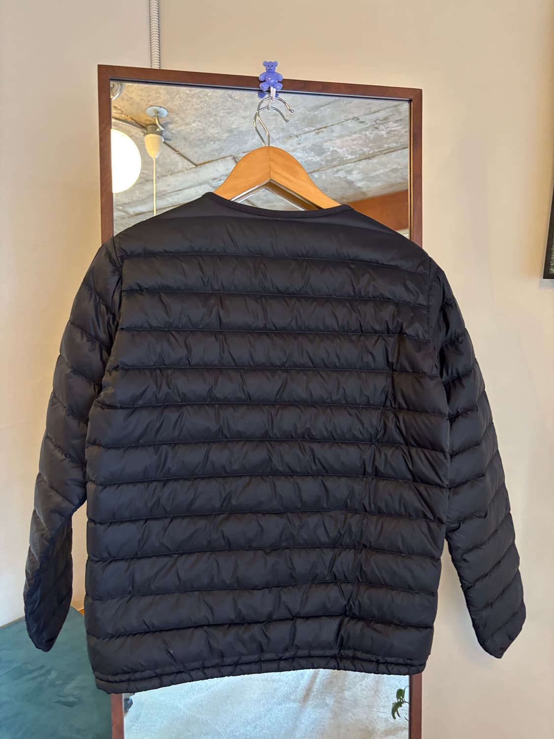 DANTON 블랙 경량 다운 패딩 자켓(38) 상품이미지5