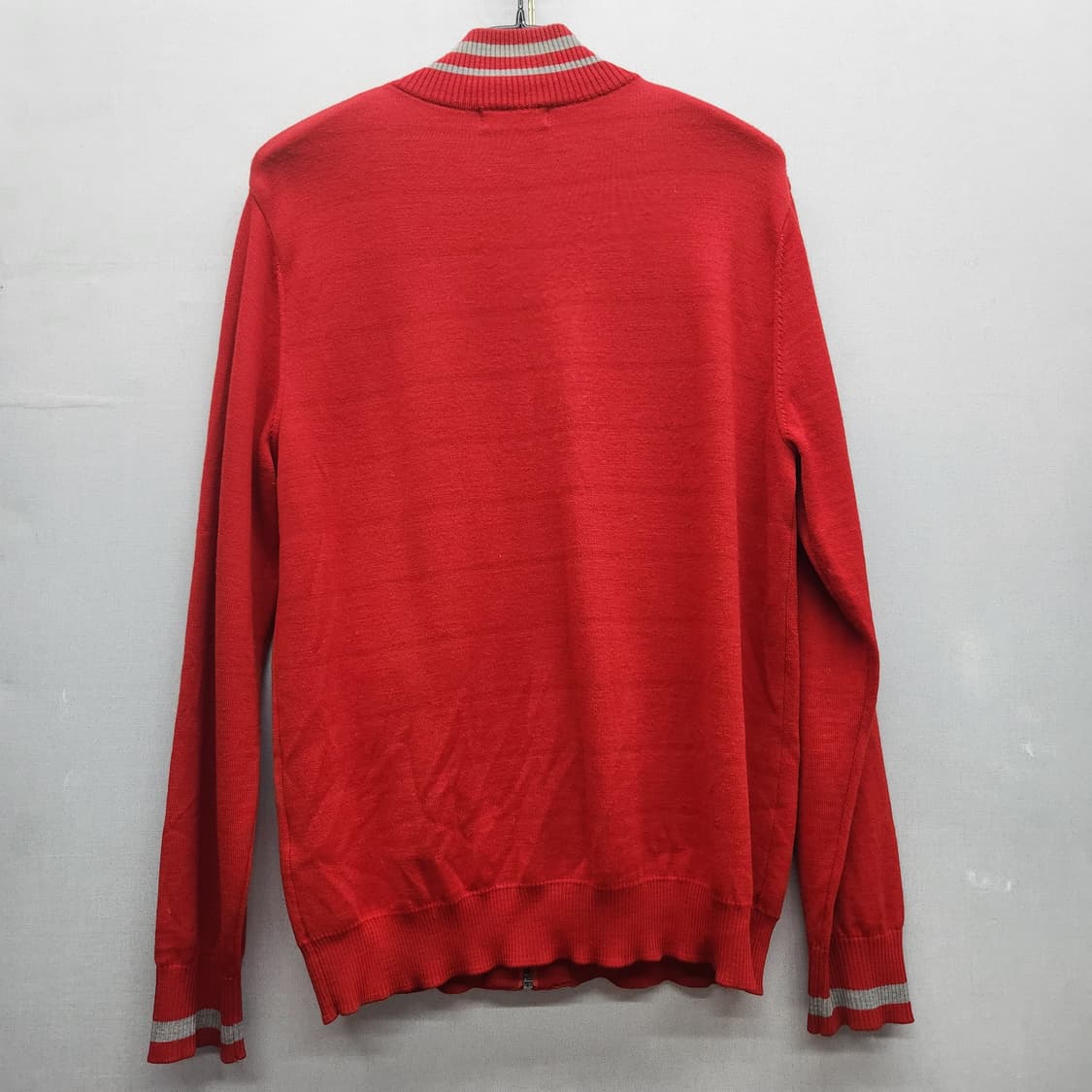 헤지스 로고 울 니트집업 100(L) 상품이미지4