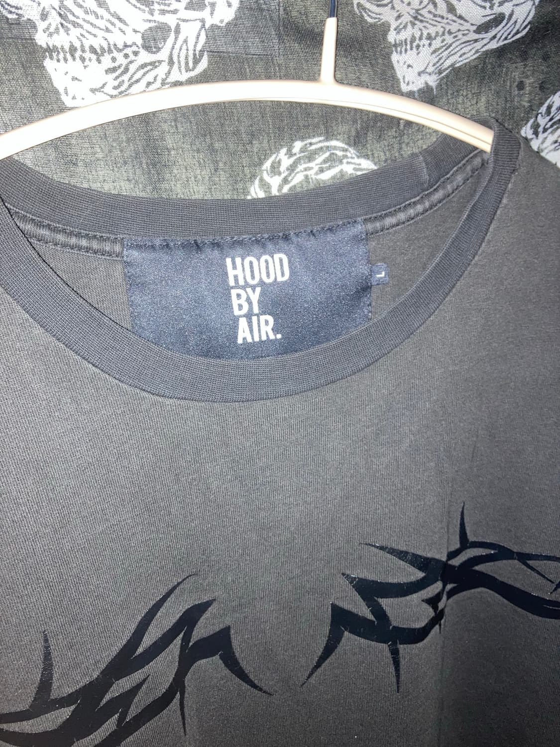 Hood By Air 트라이벌 나염 티셔츠 상품이미지3