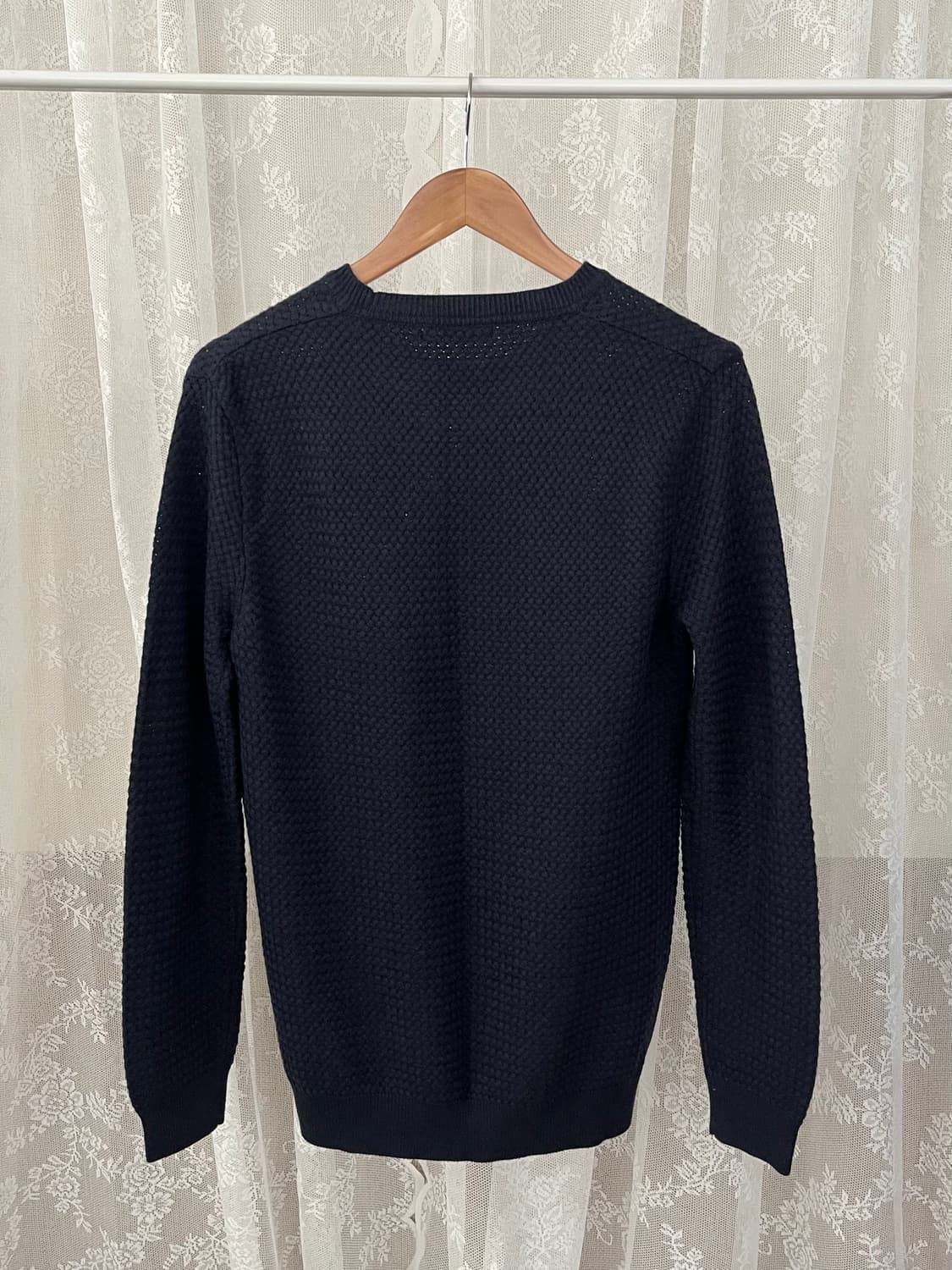 95) 19fw 시리즈 에피그램 니트 네이비 상품이미지2