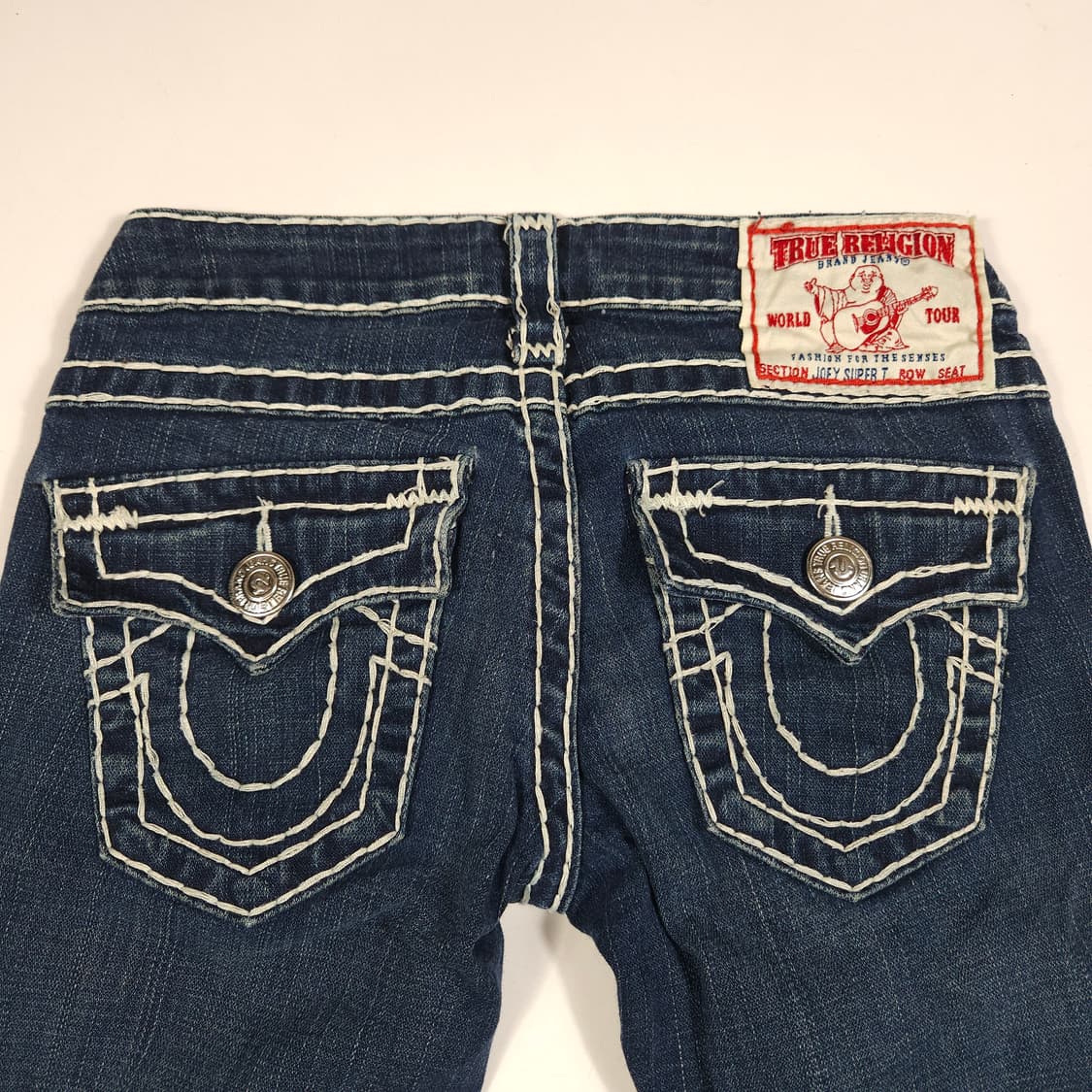 트루릴리전 로우라이즈 부츠컷 데님팬츠  상품이미지3