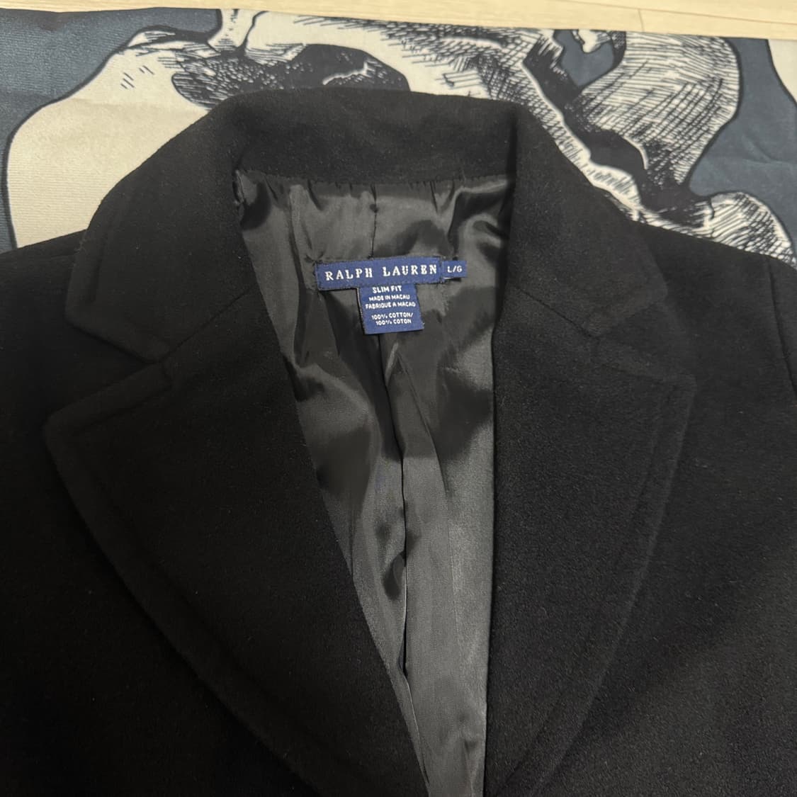 랄프로렌 울 코트 여성 L사이즈 상품이미지3