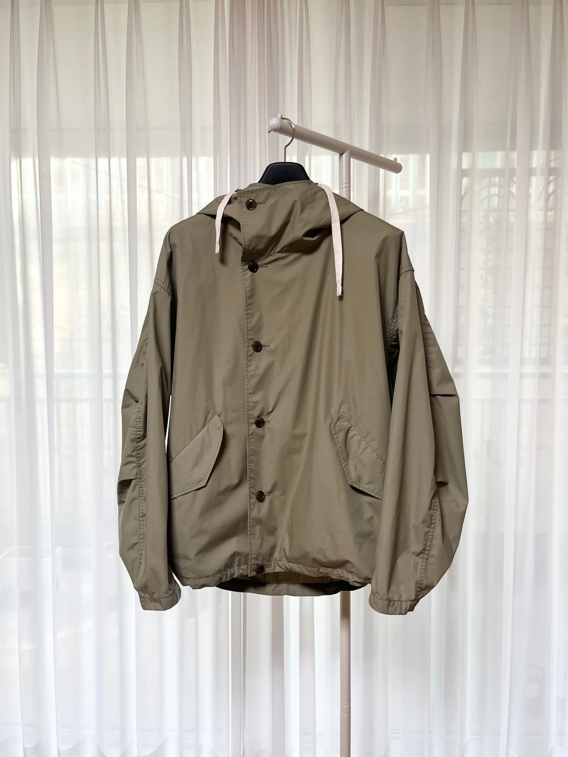 나나미카 23aw 후디드 자켓 카키 L 상품이미지1