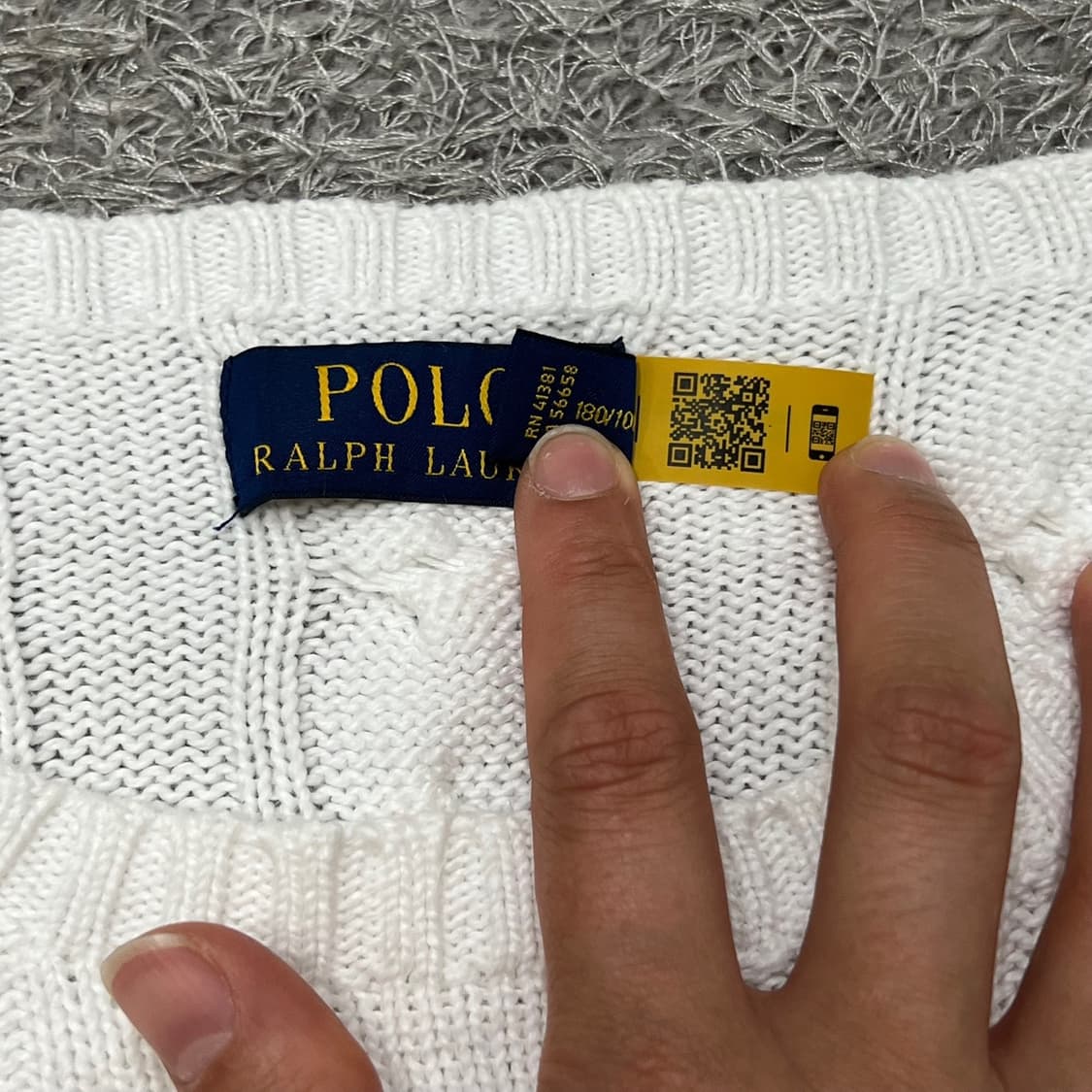 [100] 폴로 랄프로렌 신형 케이블 니트 상품이미지4
