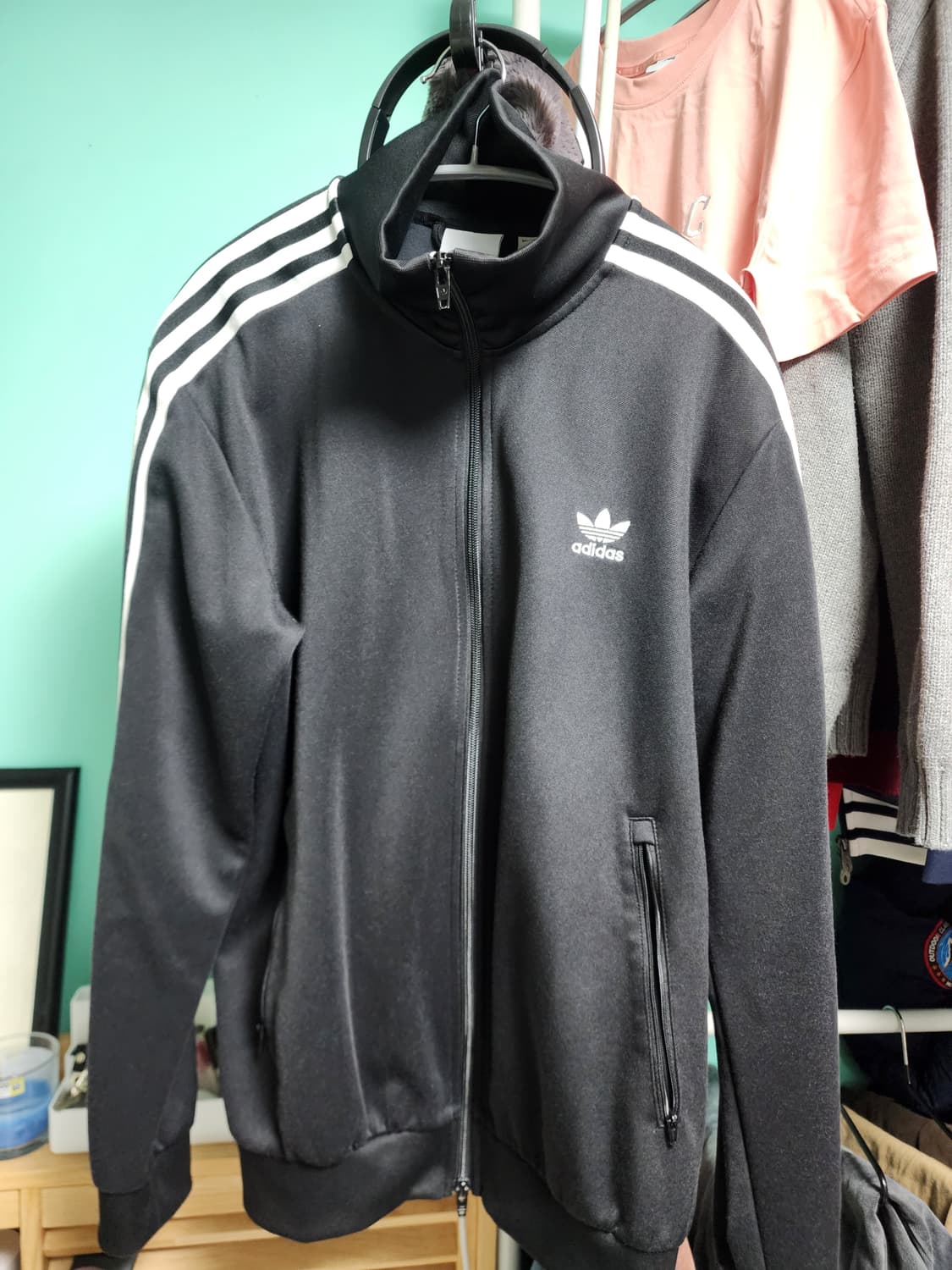 아디다스 베켄바우어 트랙탑 블랙 XL 상품이미지1