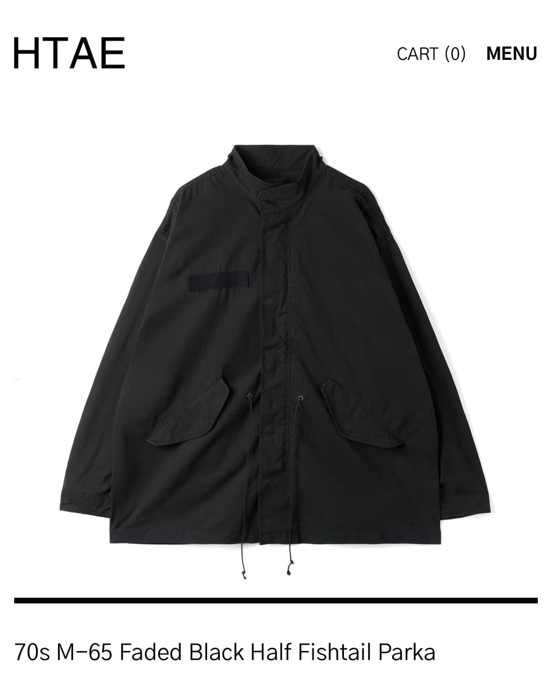 Htae 피쉬테일 자켓 상품이미지1