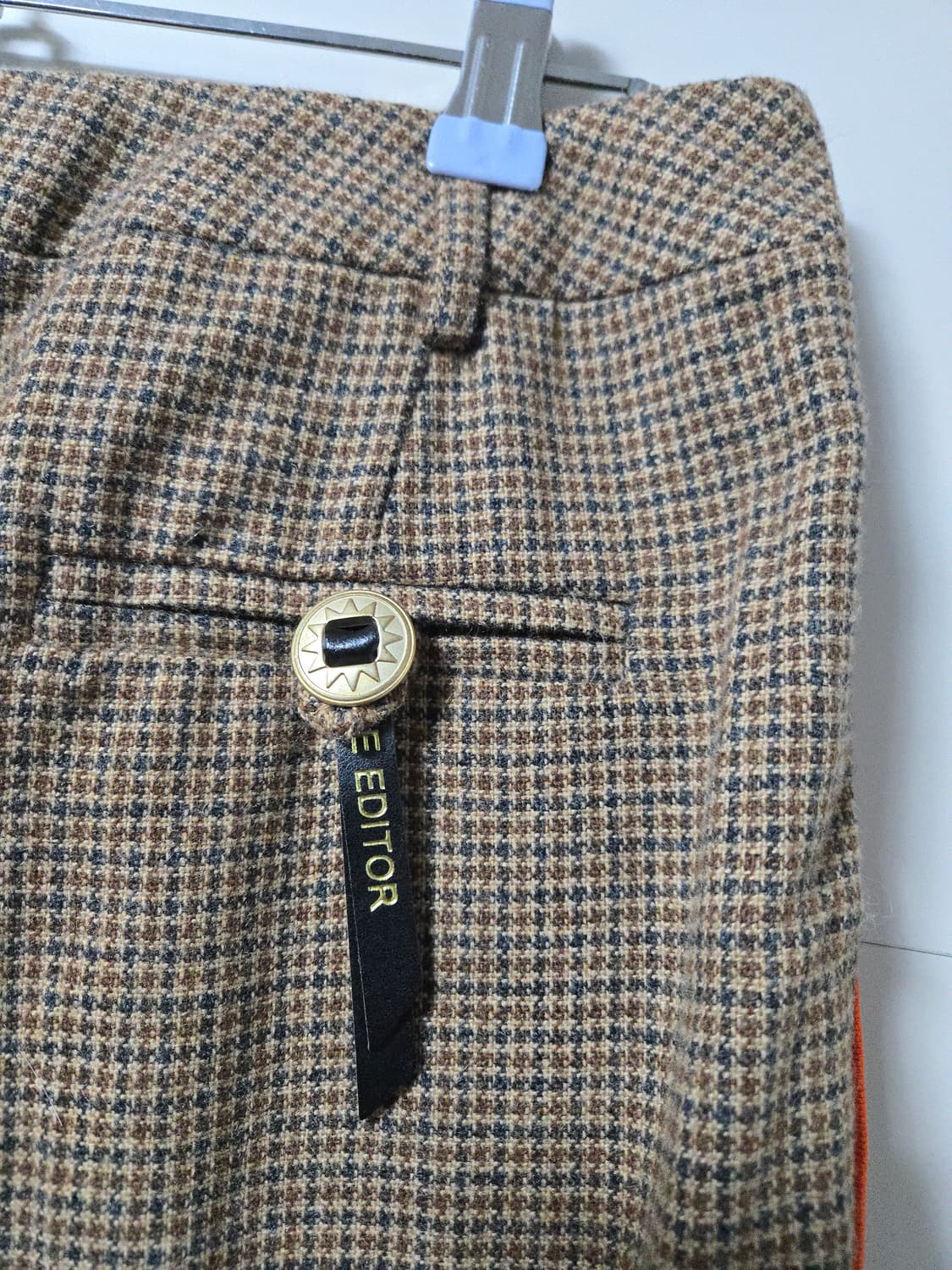 THE EDITOR  사이드라인 울 팬츠 55 상품이미지4