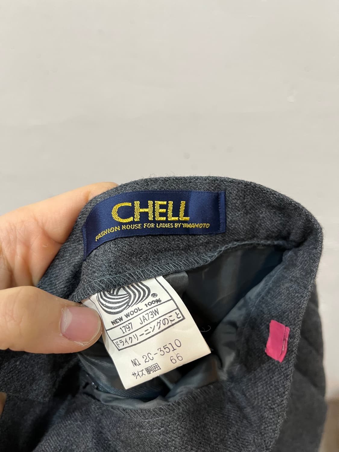 CHELL JPN 퓨어울 클래식 스커트 치마  상품이미지5