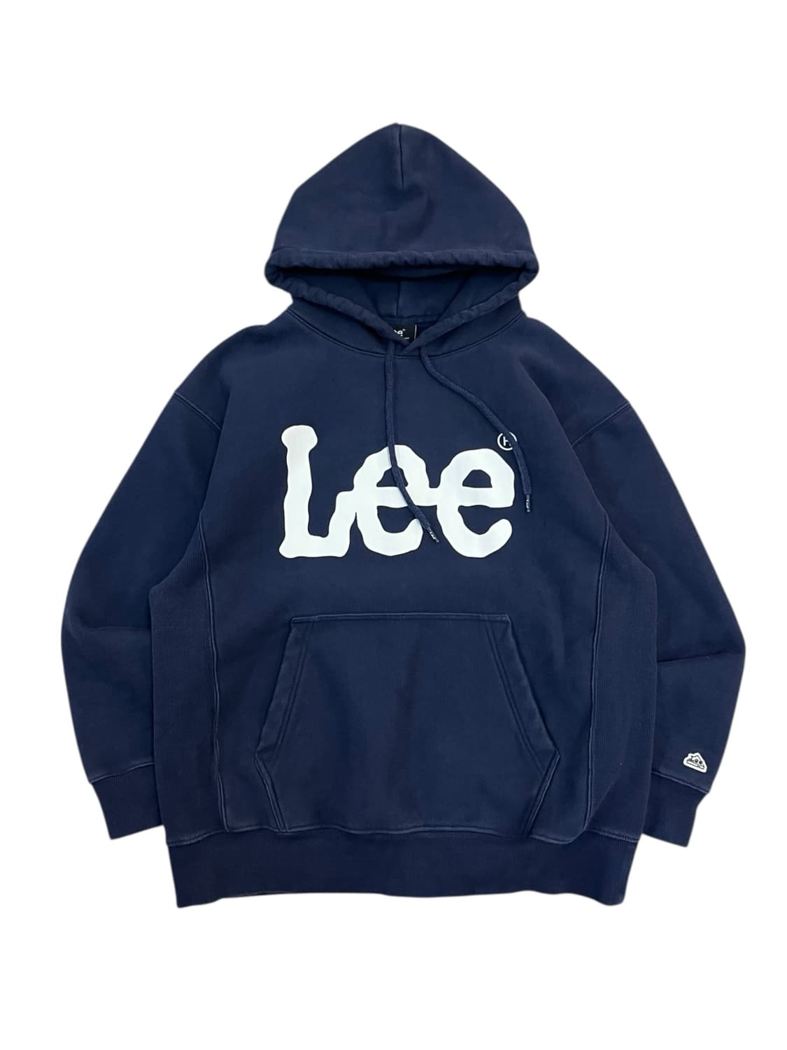 리 기모 후드티 네이비 S #csz3061 상품이미지3