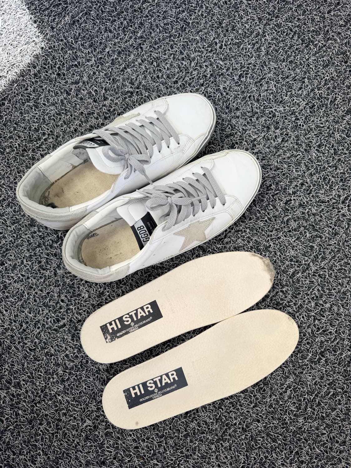 골든구스 하이스타 흰색 스니커즈 42/280 상품이미지5