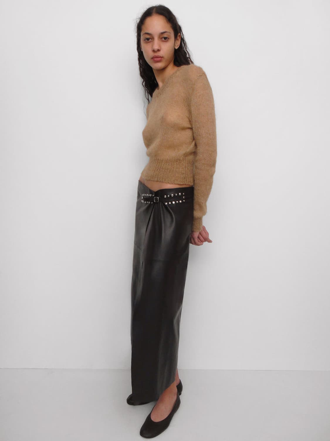 [M]기마구아스 Mum 모헤어 니트/베이지 상품이미지5