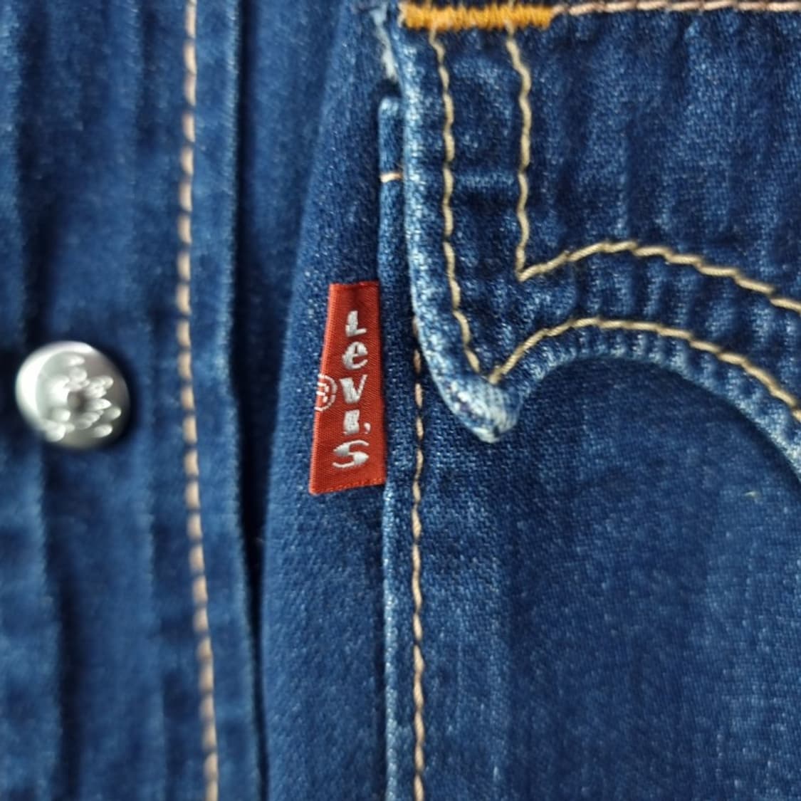 [리바이스] 타입원 웨스턴 데님 셔츠 M18571 상품이미지6