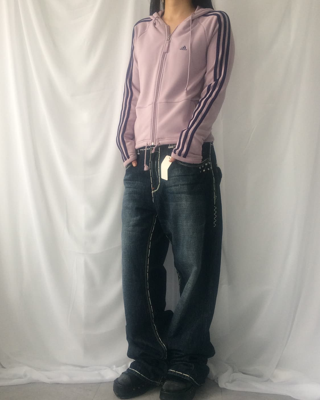 Adidas hood zip up 상품이미지5