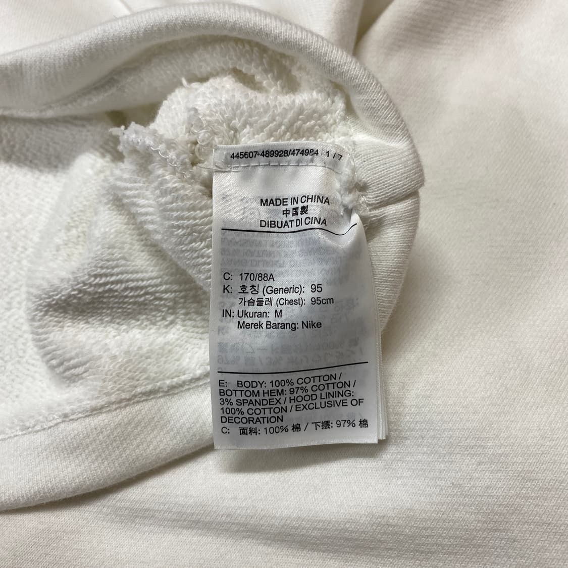 Nike Hood Crop & bra top 상품이미지7
