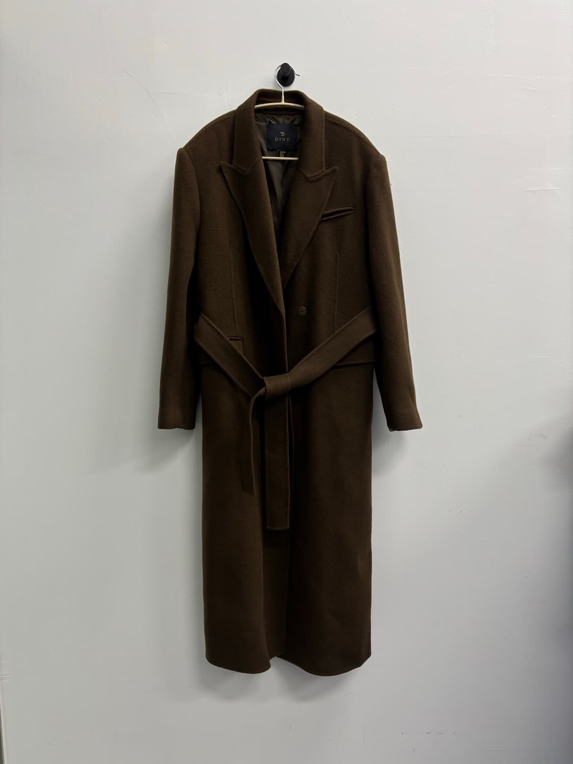 DINT 맥시 롱 울 코트 상품이미지2