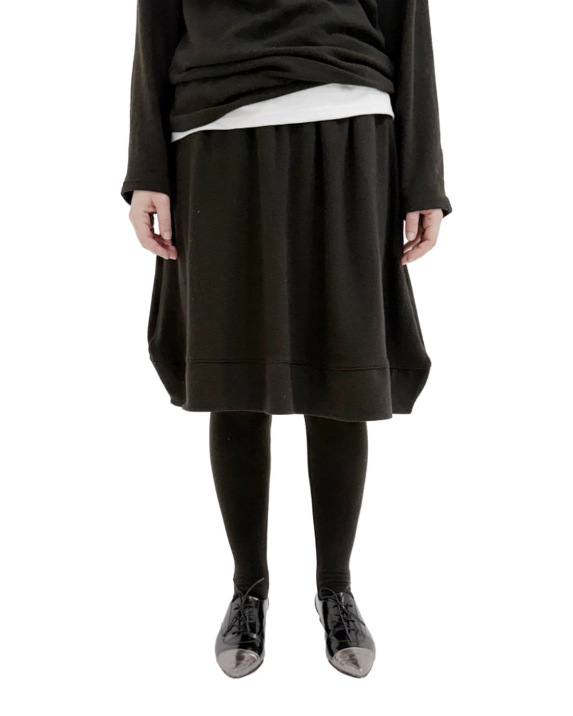 에옹쓰 Uls Mountain Skirt / Deep Dark 상품이미지1