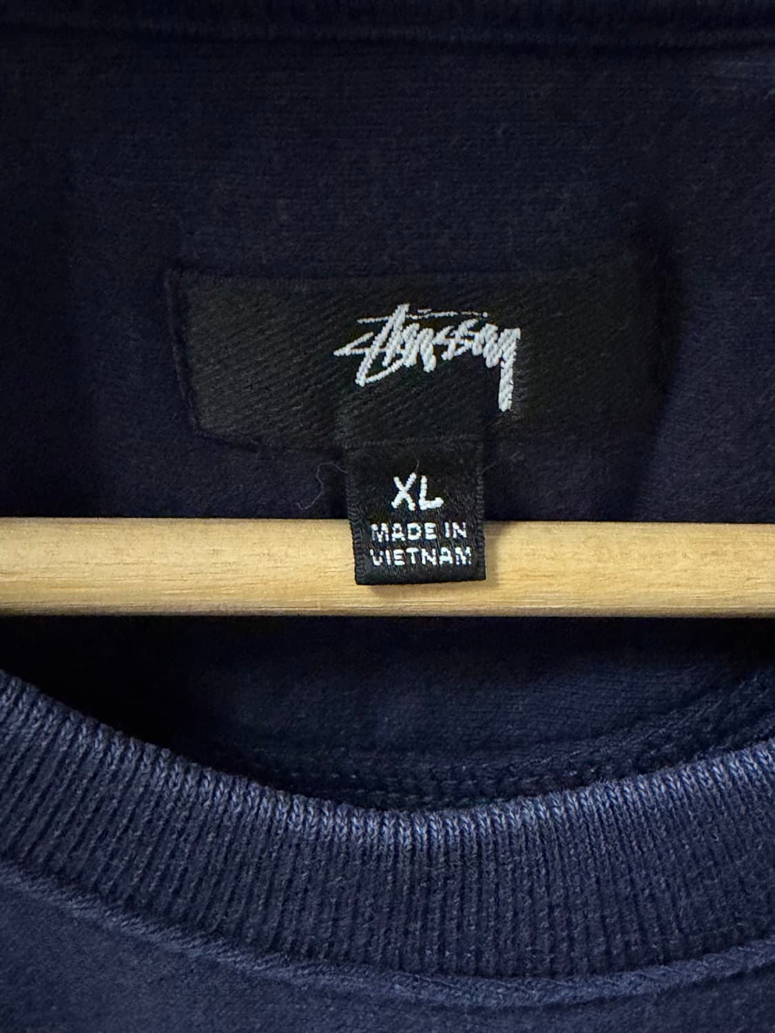 스투시 맨투맨 스웻셔츠 네이비 Stussy sweatshirts 상품이미지3