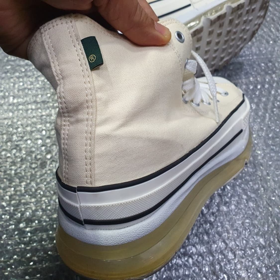 키치오브제 에어스니커즈 charire-cream(260) 상품이미지6