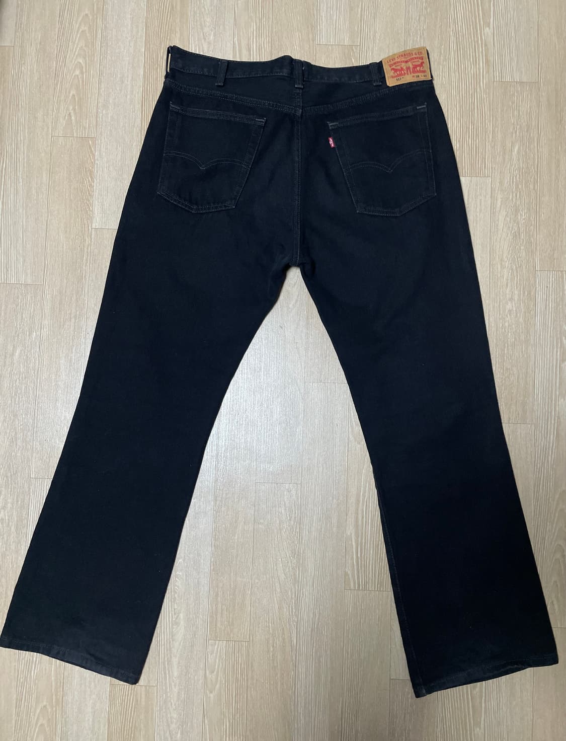 리바이스517 흑청38 블랙진 상품이미지2