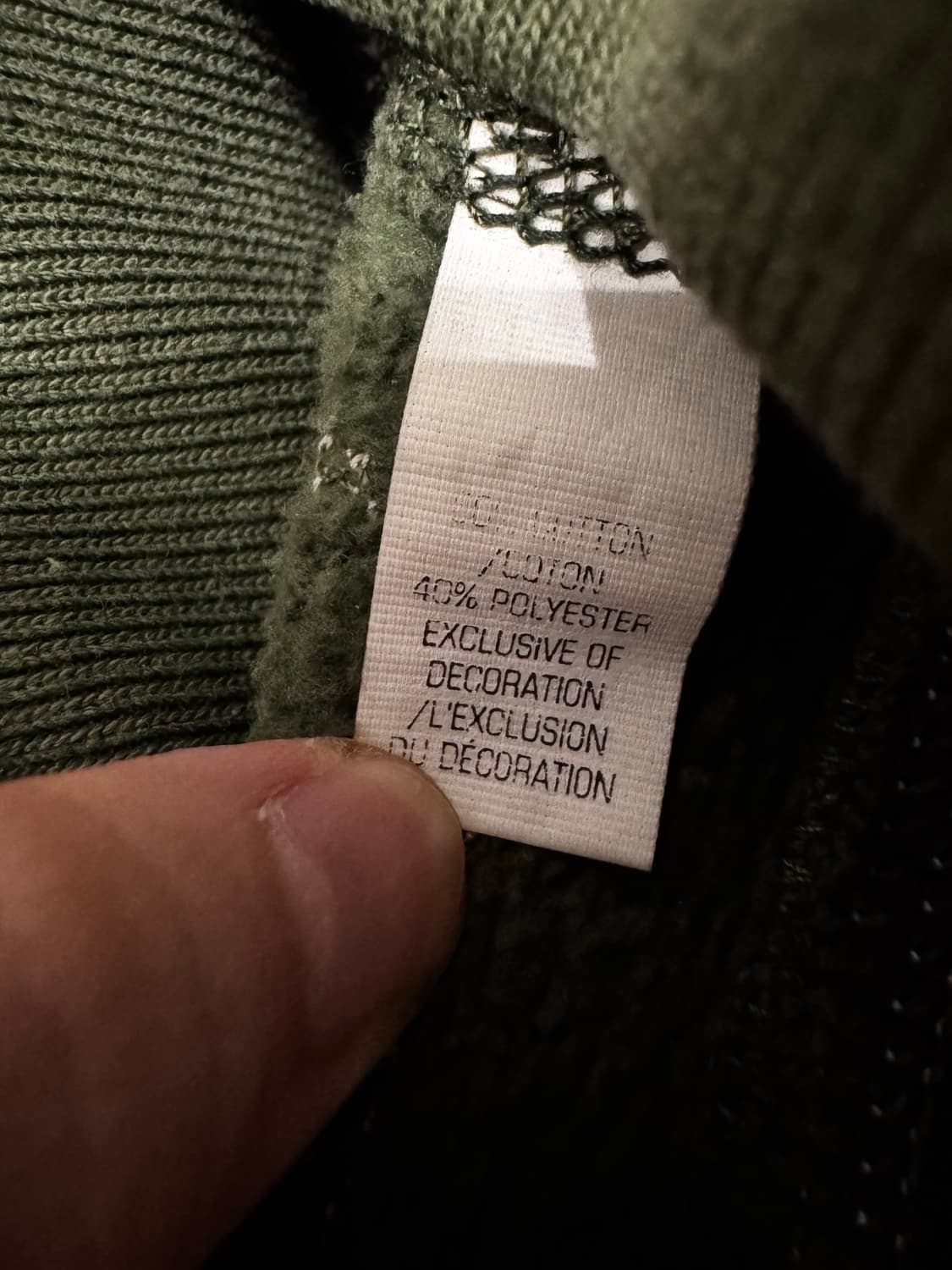 아베크롬비 완두콩그린 후드집업 상품이미지3