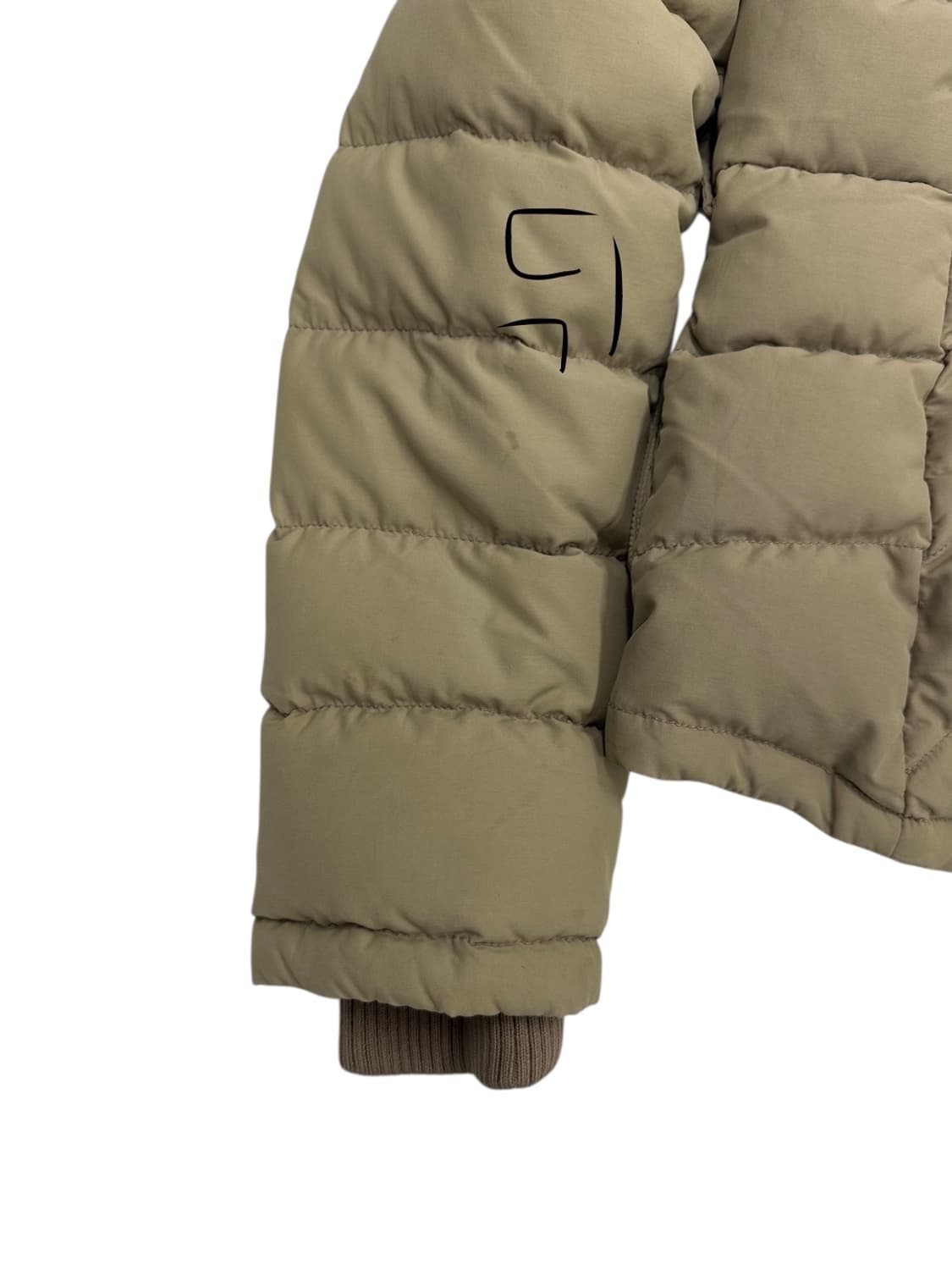 00s 폴로 y2k 덕다운 패딩 베이지 (여성S)  상품이미지9