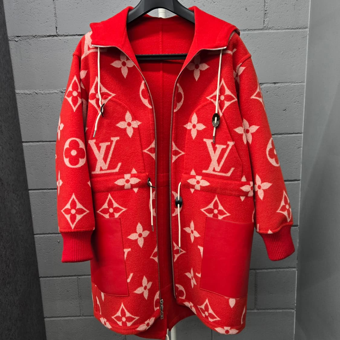 백화점판 / 루이비통 LV 모노그램 리버서블 후드 코트 36 상품이미지3