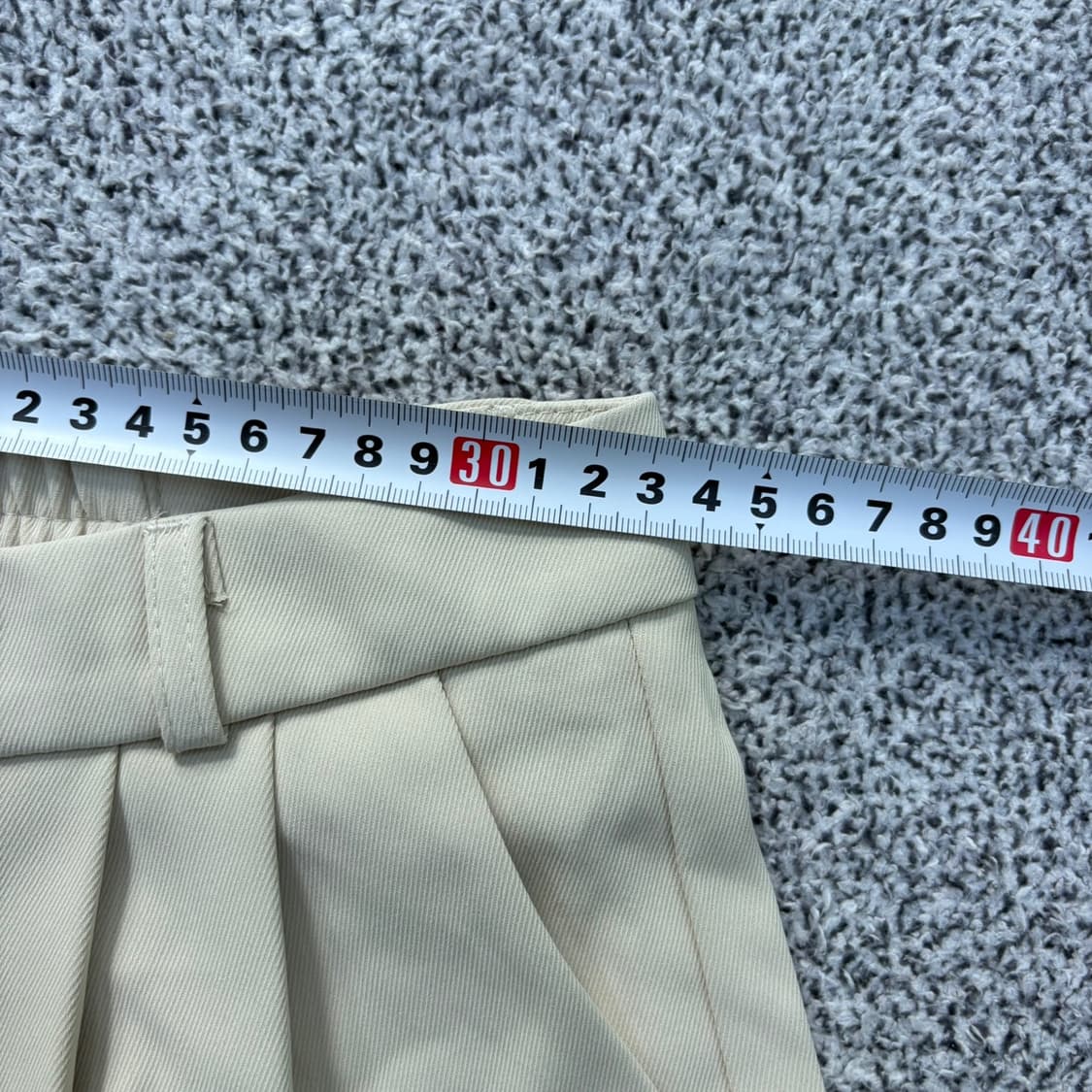 L 빈티지 여성 핀턱 반바지 0427J 상품이미지7