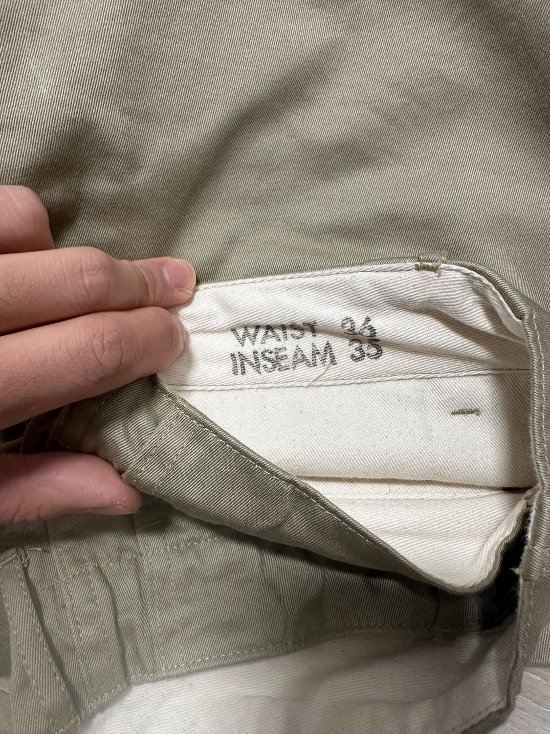 버즈릭슨 오리지널 치노 카키 36 상품이미지2