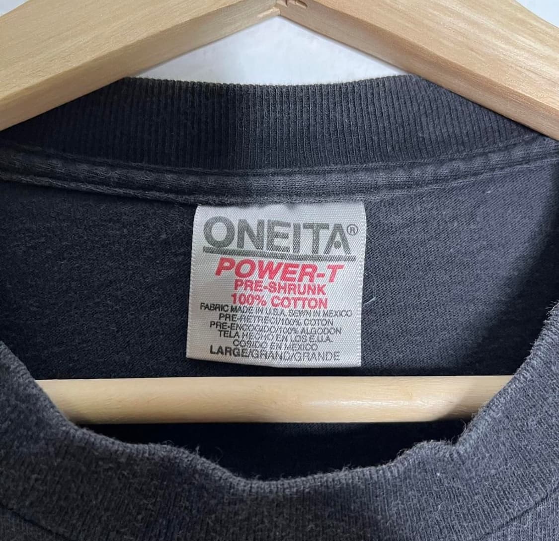 90’s 빈티지 Oneita 티셔츠 Made in USA L 상품이미지3