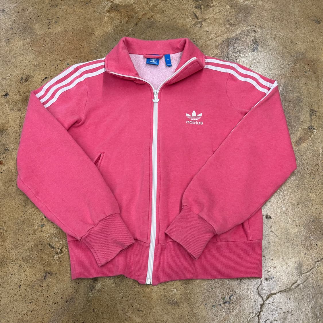 아디다스 핑크 파이어버드 져지 트랙탑 100 상품이미지2