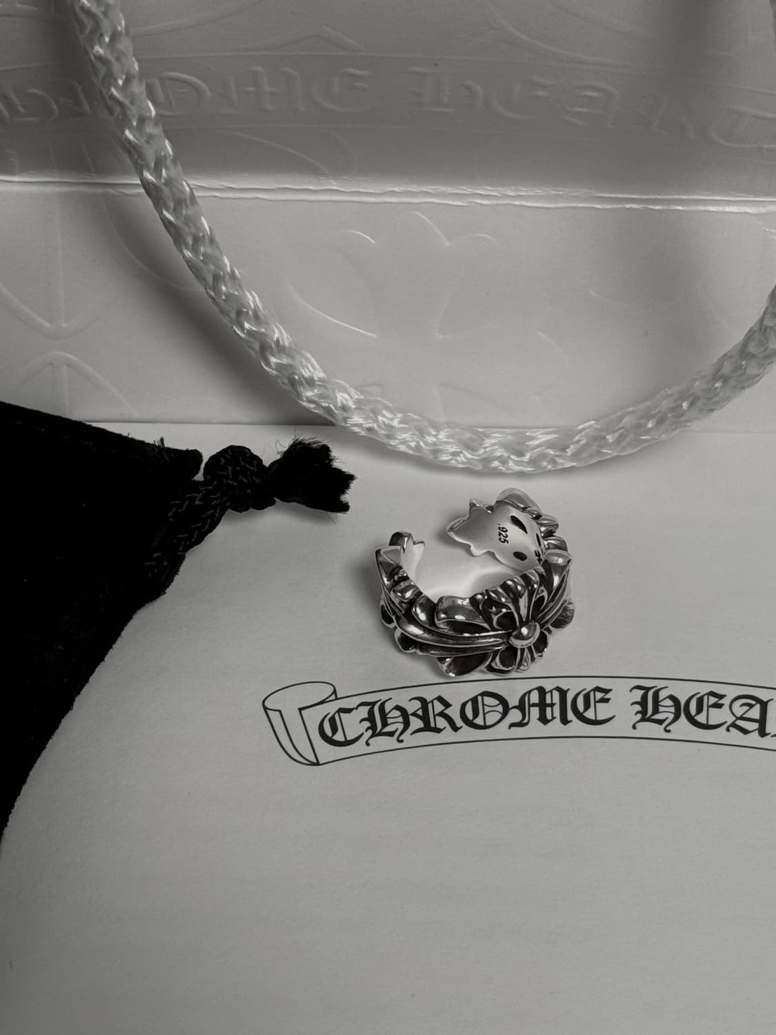 크롬하츠 더블 플로랄링 5.5랑 6.0 or 6.5랑 교환 하실분 상품이미지1