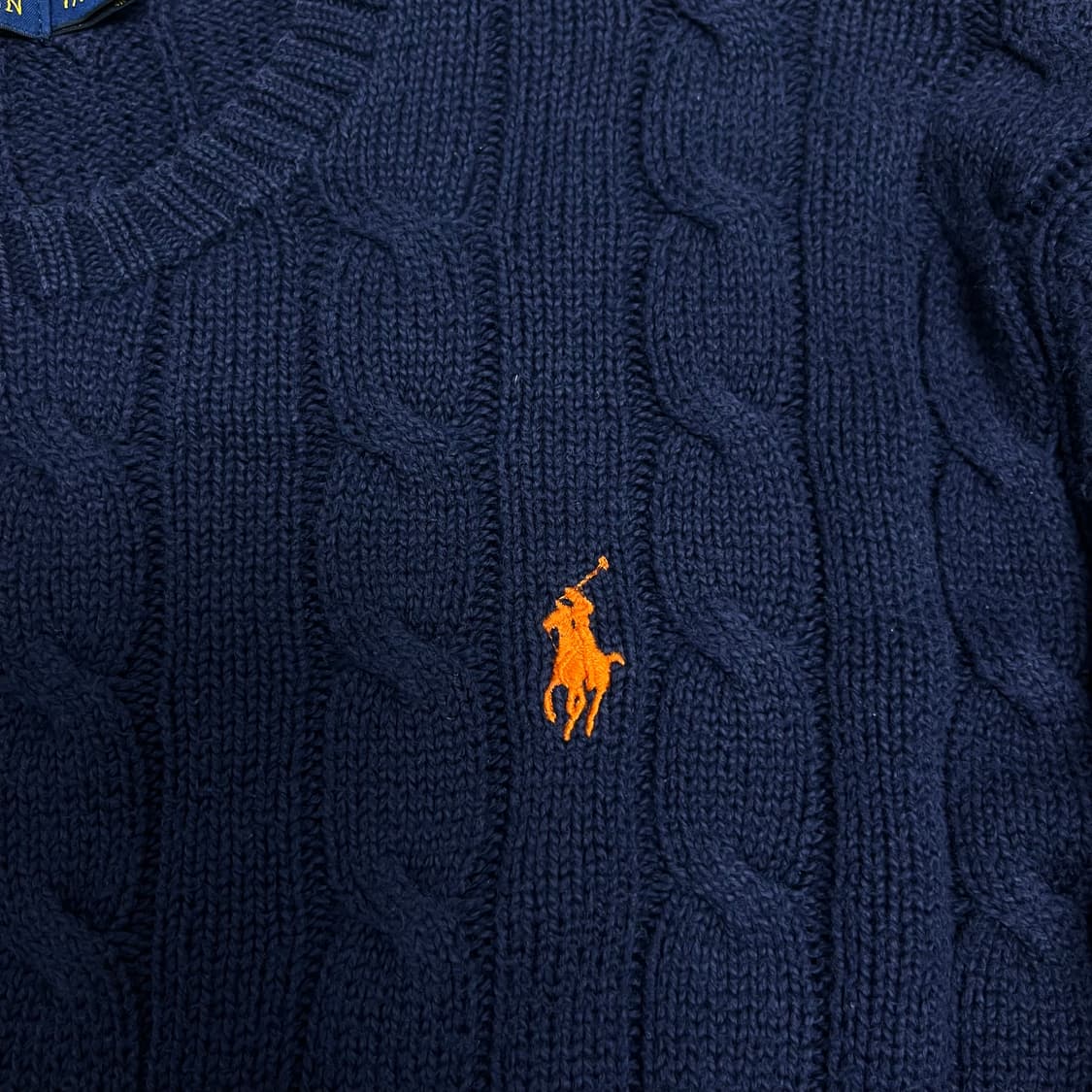 95 폴로랄프로렌 꽈배기 코튼니트 상품이미지3